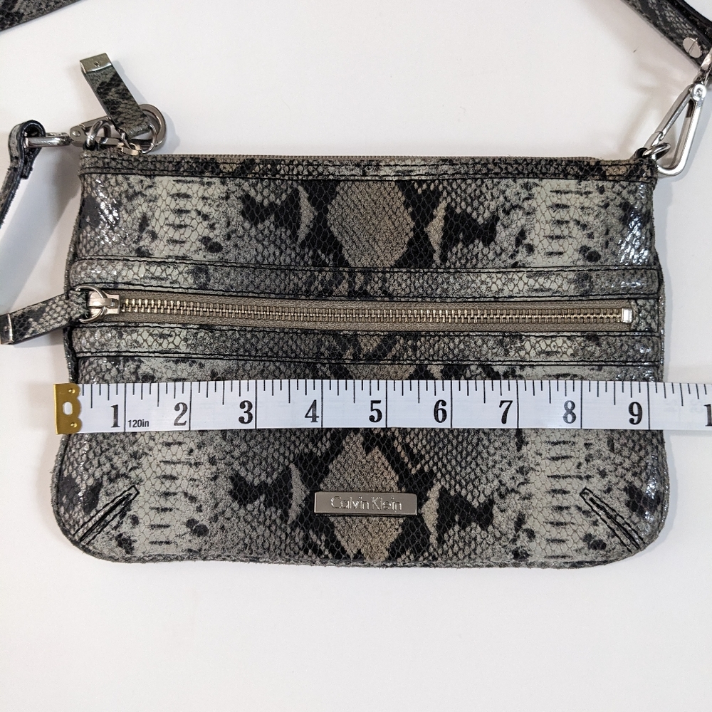 Calvin Klein Python Snakeskin Print Adjustable Sl… - image 4
